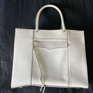 Rebecca Minkoff Large MAB Tote White